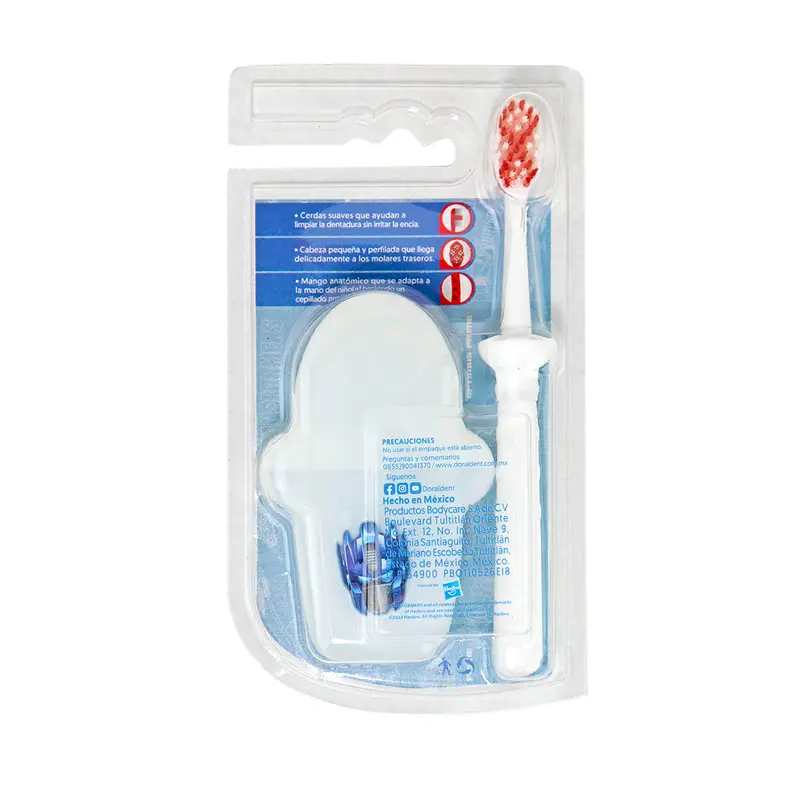 Cepillo Dental Infantil Con Estuche Transformers, Color Blanco 2