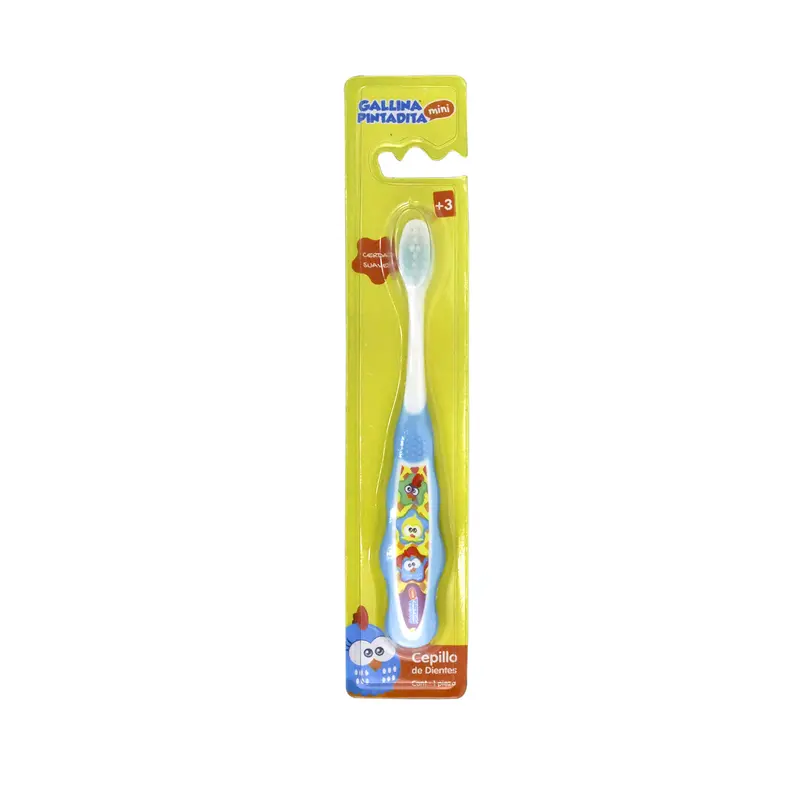 Cepillo Dental Infantil, Gallina Pintadita 3