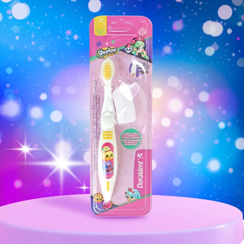 Cepillo Dental Infantil Shopkins, Doraldent, Color Amarillo 1