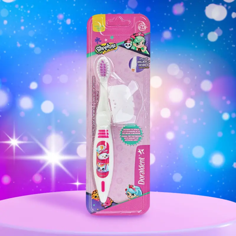Cepillo Dental Infantil Shopkins, Doraldent, Color Rosa 1