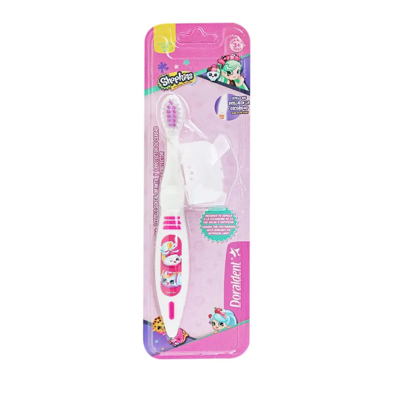 Cepillo Dental Infantil Shopkins, Doraldent, Color Rosa 2