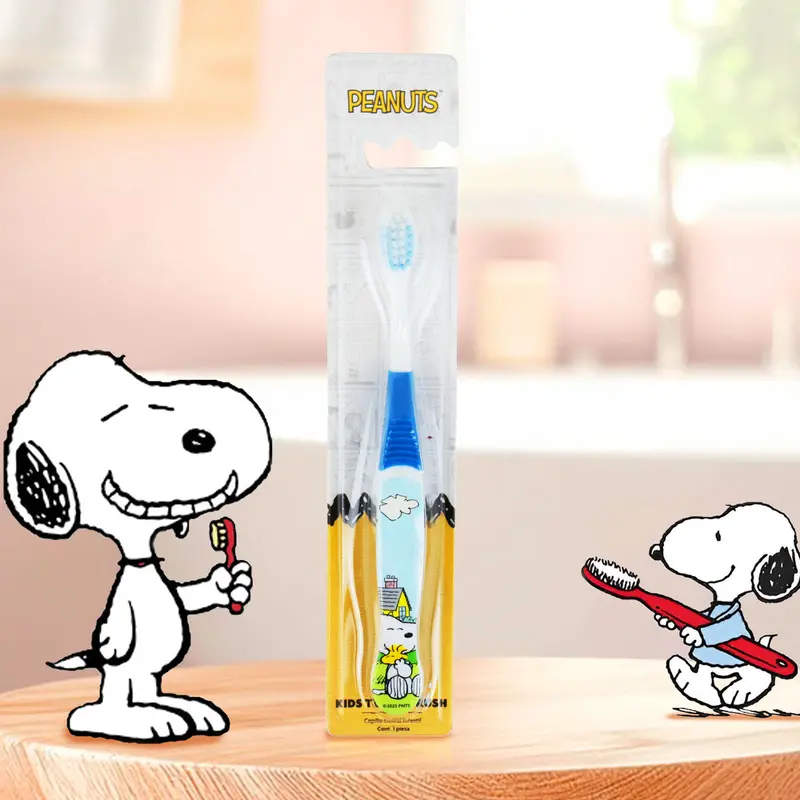 Cepillo Dental Infantil, Snoopy Y Emilio 2