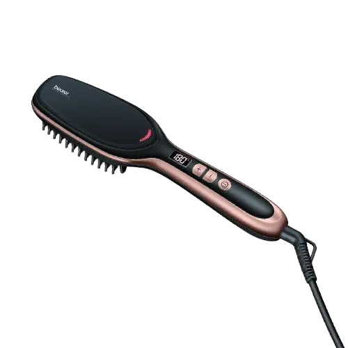 Cepillo Iónico Alisador Anti Frizz Para Cabello Con Alisado Instantáneo Y Para Más Brillo Hs60 Marca Beurer® 1