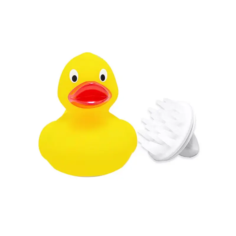 Cepillo Masajeador Para Shampoo, Forma De Pato 2