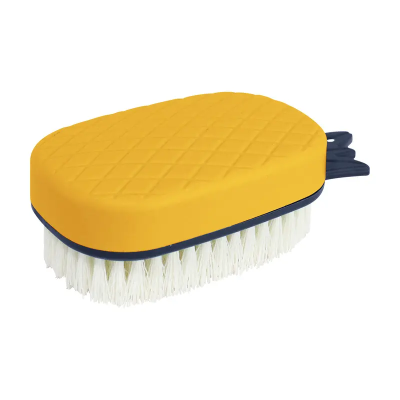 Cepillo Multiusos, Forma De Piña, Color Amarillo 2