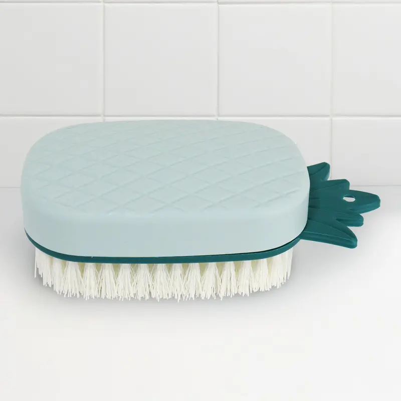Cepillo Multiusos, Forma De Piña, Color Menta 1