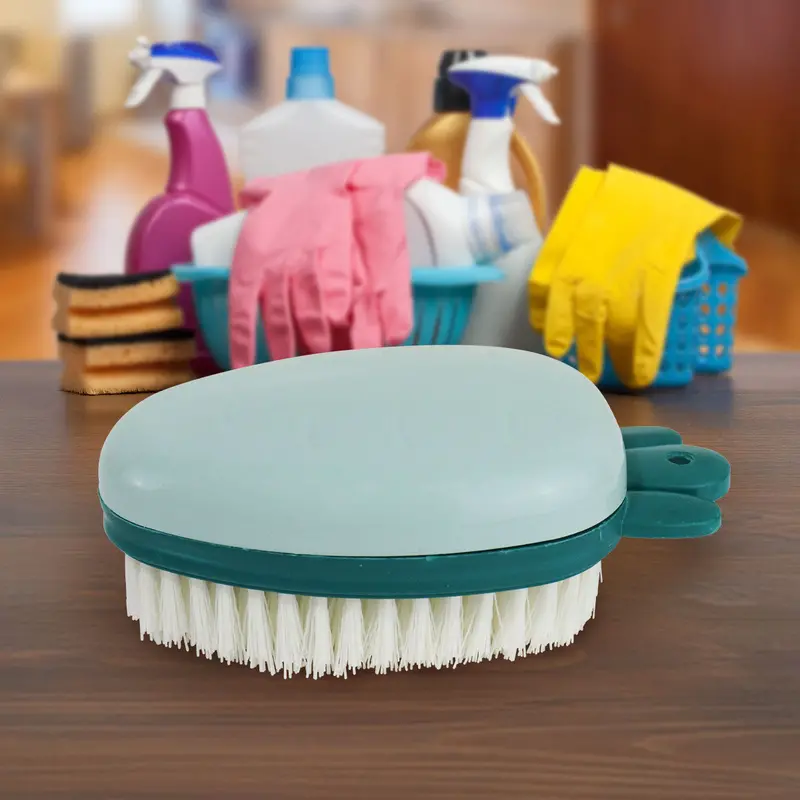 Cepillo Multiusos, Forma De Zanahoria, Color Menta 1