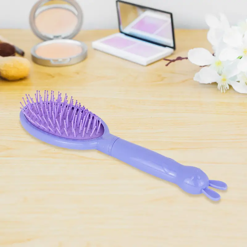 Cepillo Ovalado Para Mujer, Color Azul 1