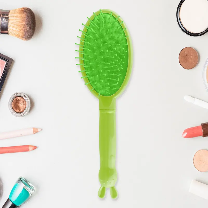 Cepillo Ovalado Para Mujer, Color Verde 2
