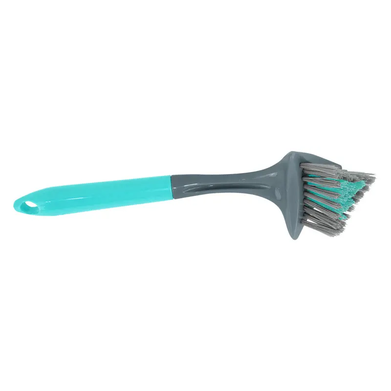 Cepillo Triangular Para Limpieza, Mango Color Aqua 2