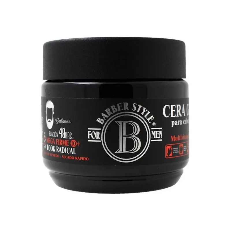 Cera Gel Para Caballero, Alta Fijación, Barber Style For B Men 1