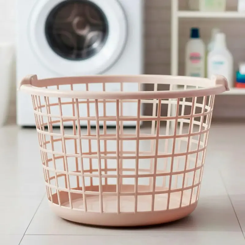 Cesto Calado, Color Beige 2
