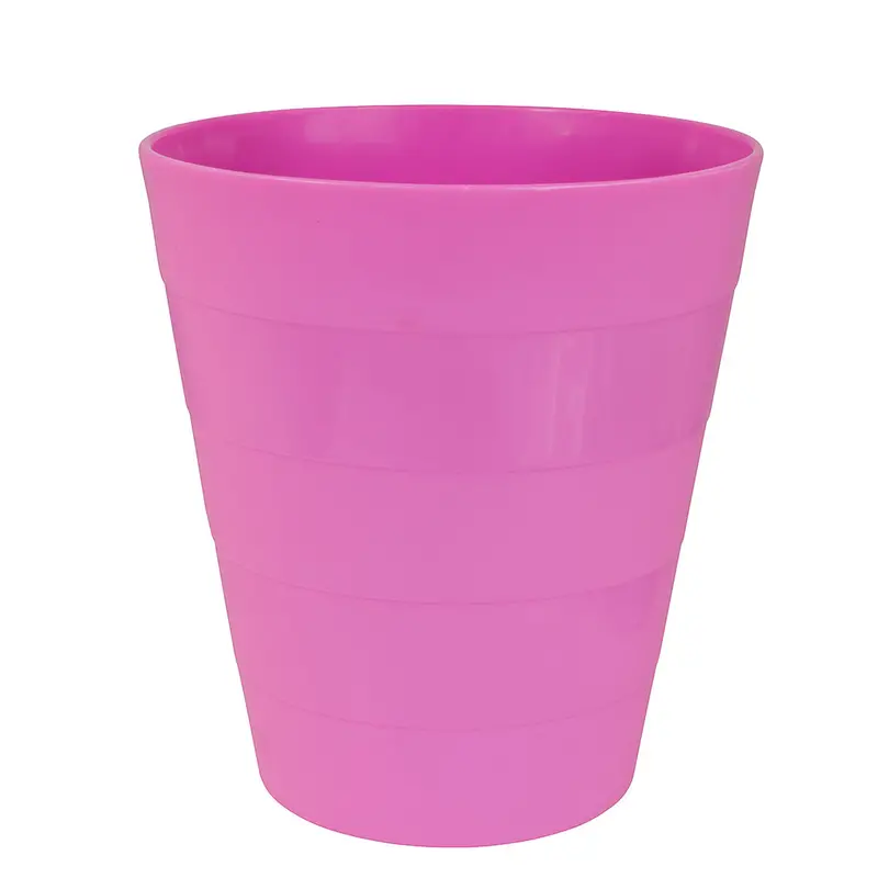 Cesto De Plástico, Color Rosa 2