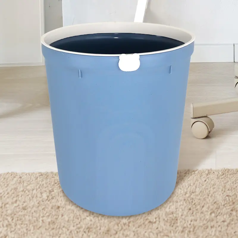 Cesto Para Basura, Color Azul, 24X27 Cm 1