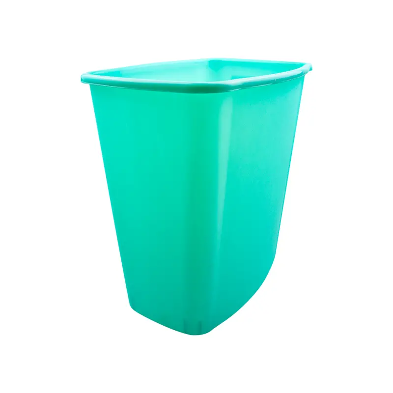 Cesto Rectangular 14.14L Color Aqua 1