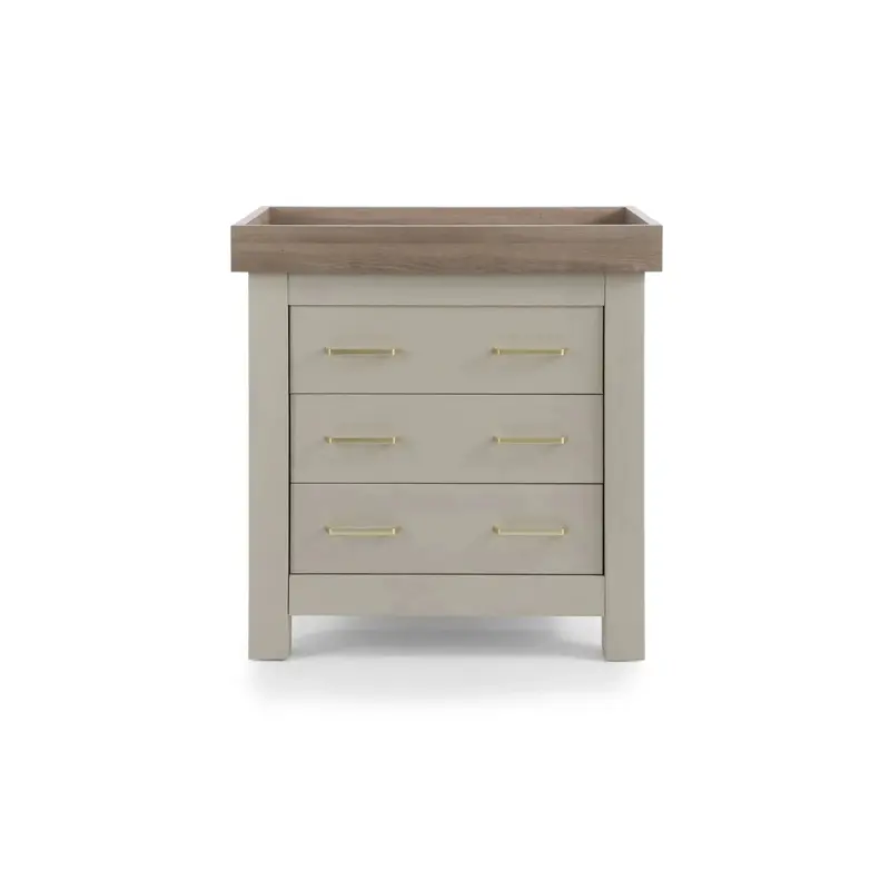 Charnwood Bordeaux Dresser & Baby Changer - Oatmeal 1