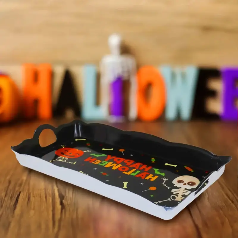 Charola, Halloween, Color Negro 1