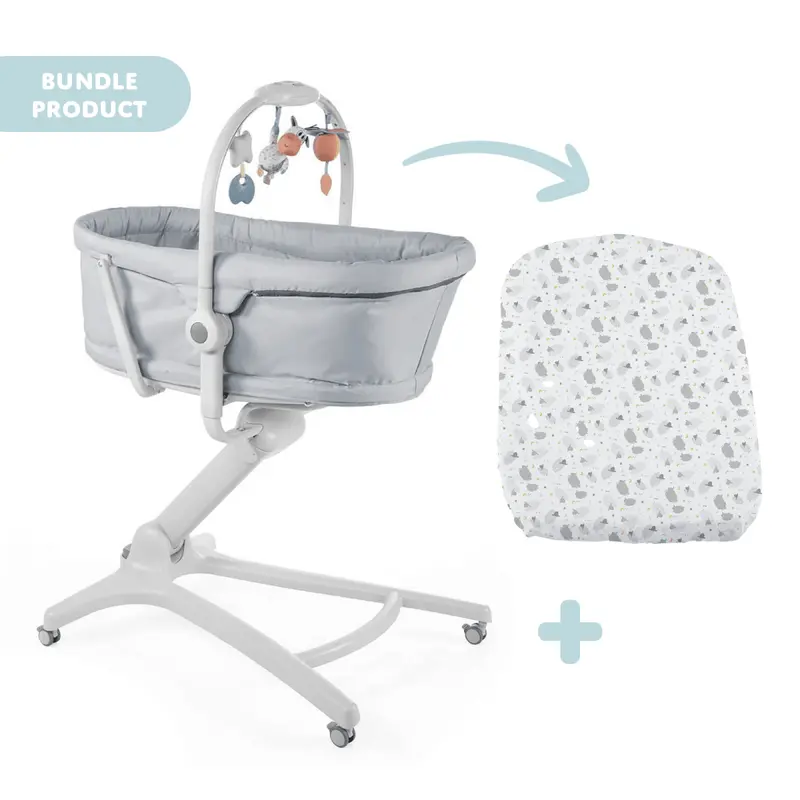 Chicco Baby Hug 4-In-1 With Sheet Set 2 Pcs 1