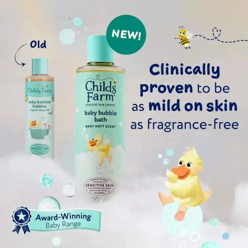 Childs Farm Baby Bubble Bath 250Ml 2