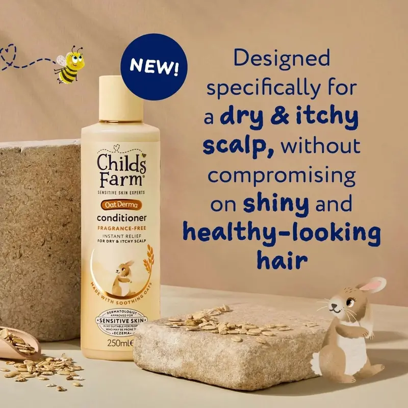 Childs Farm Oatderma Conditioner 250Ml 2