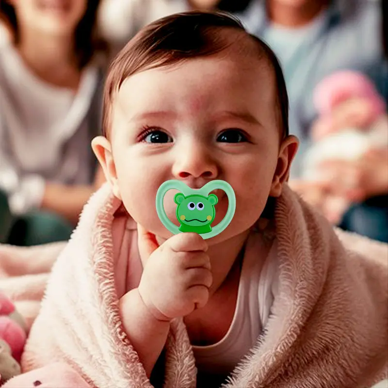 Chupón Con Diseño De Rana Para Bebé 1