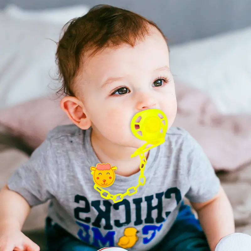 Chupón Con Sujetador L'enfant Color Amarillo 1
