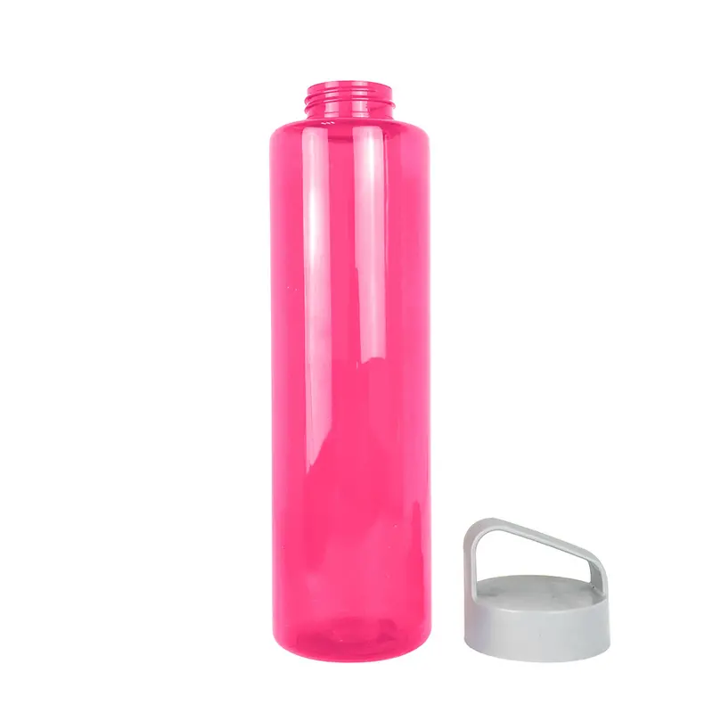 Cilindro De Agua De Plástico, Color Rosa, 1L 2
