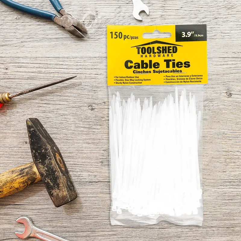 Cinchos Sujetacables, Color Blanco 1