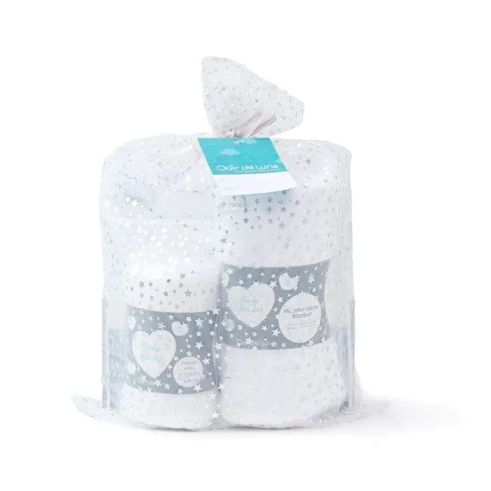 Clair De Lune Baby Shower Gift Set In White 1