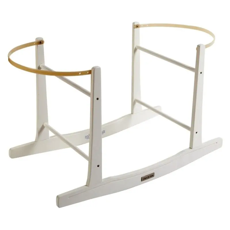 Clair De Lune Moses Basket Dimple White 2