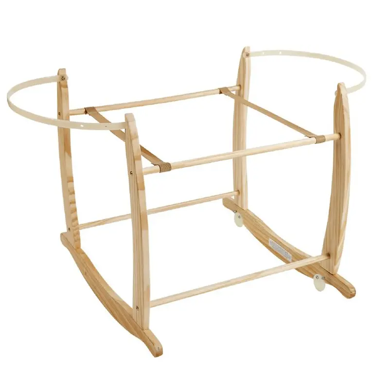 Clair De Lune Moses Basket Dimple White 4