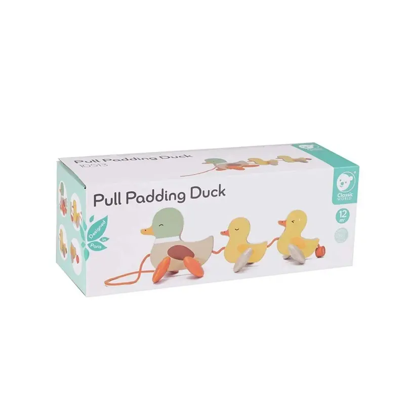 Classic World Paddling Pull Along Duck 2