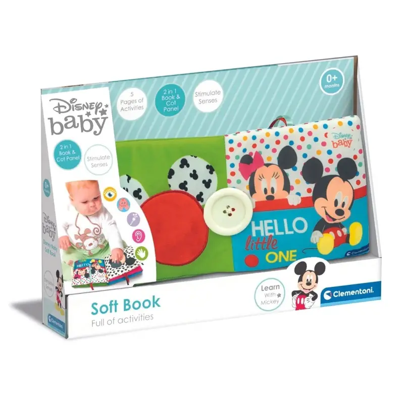 Clementoni Disney Baby Mickey Soft Book 1