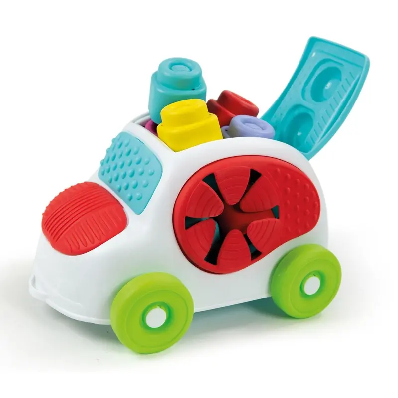 Clementoni Soft Clemmy - Soft Block Sensory Car 1