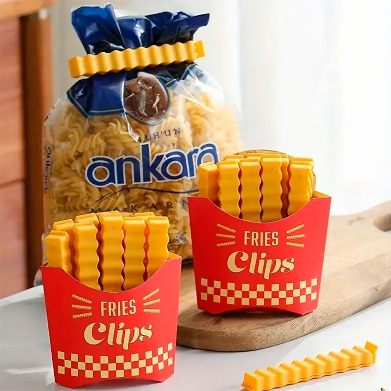 Clip Sellador Para Alimentos En Forma De Papa, 12 Pzas 1