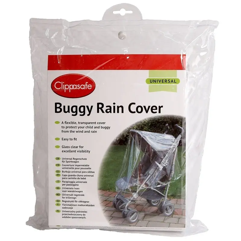 Clippasafe Buggy Raincover (Throwover) 1