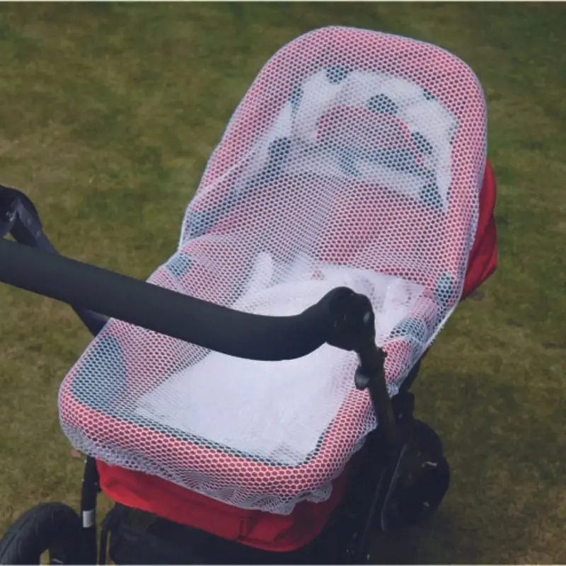 Clippasafe Pram/Carrycot Cat Net White 2