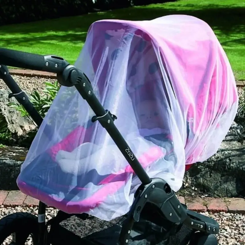 Clippasafe Pram Insect Net White Universal 2