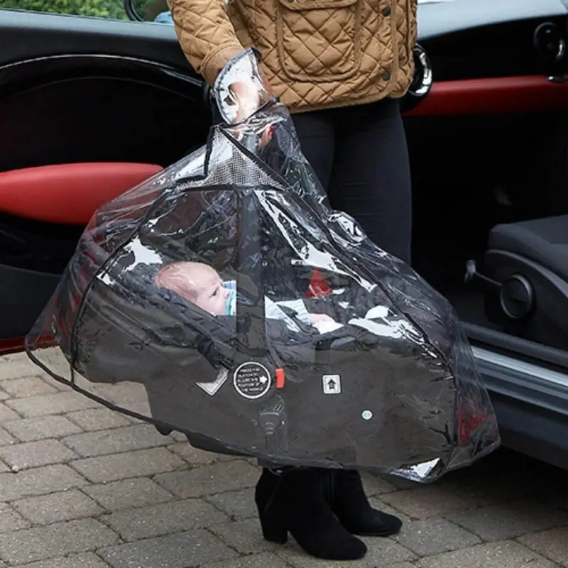 Clippasafe Pvc Rain Cover For Infant Car Seat 2
