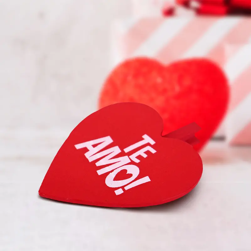 Clips Decorativos De Corazón, 3 Pzas 1
