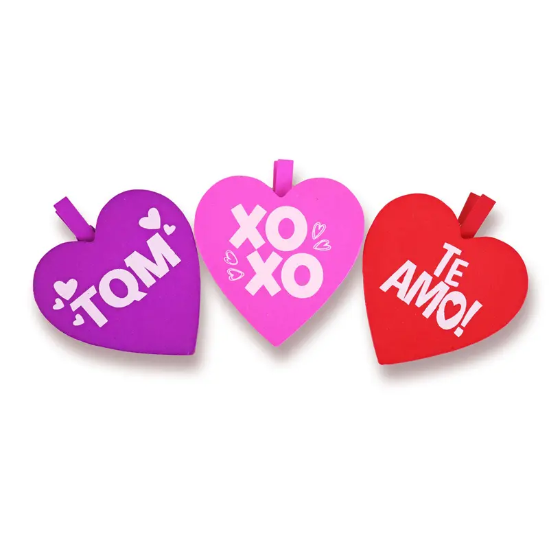 Clips Decorativos De Corazón, 3 Pzas 2