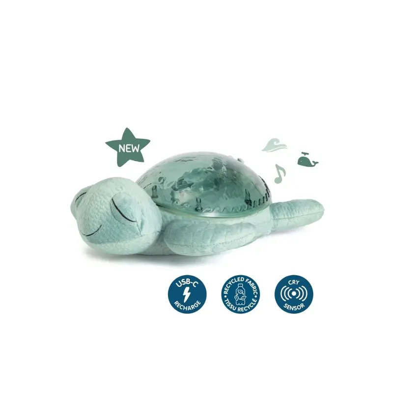 Cloud.B Tranquil Turtle White Noise & Night Light - Green 2