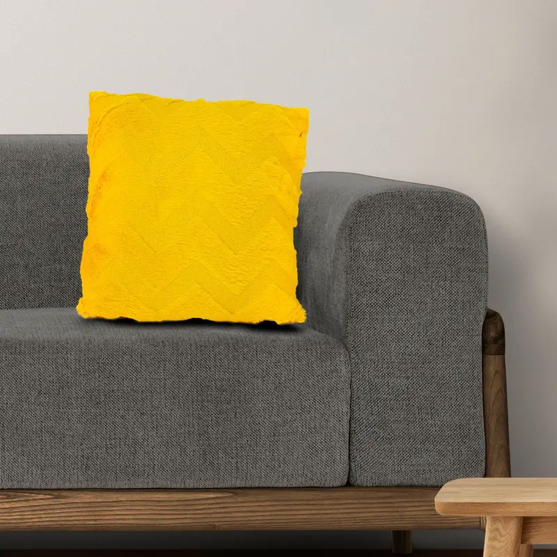 CojãN Zigzag Color Amarillo 40X40cm 2