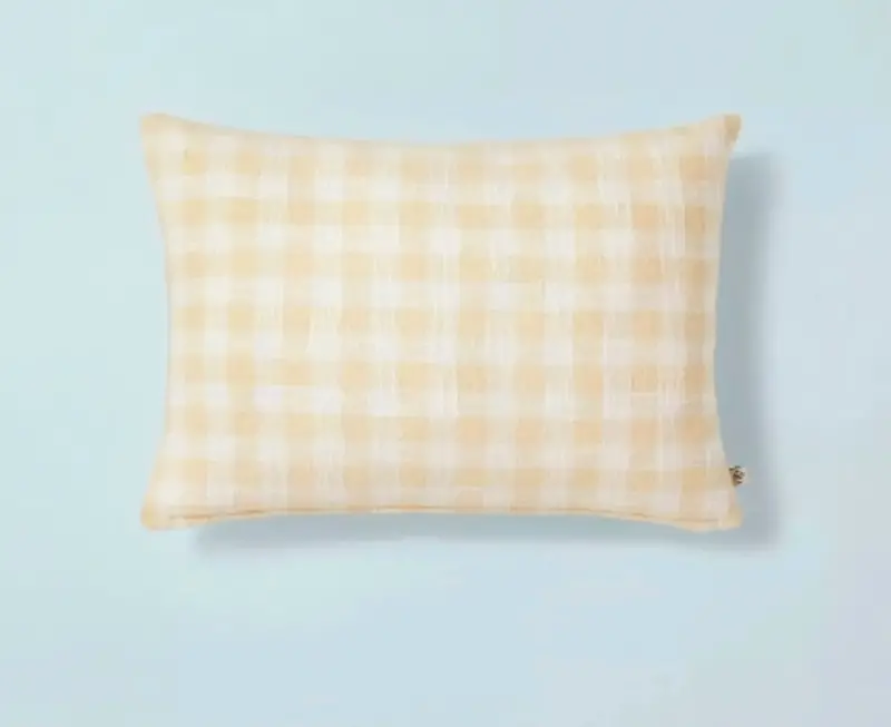 Cojín Decorativo Color Blanco Con Beige, 35X58cm 1