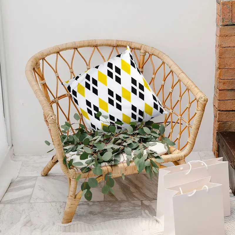 Cojín Decorativo Rombo 45 X 45 Cm 1