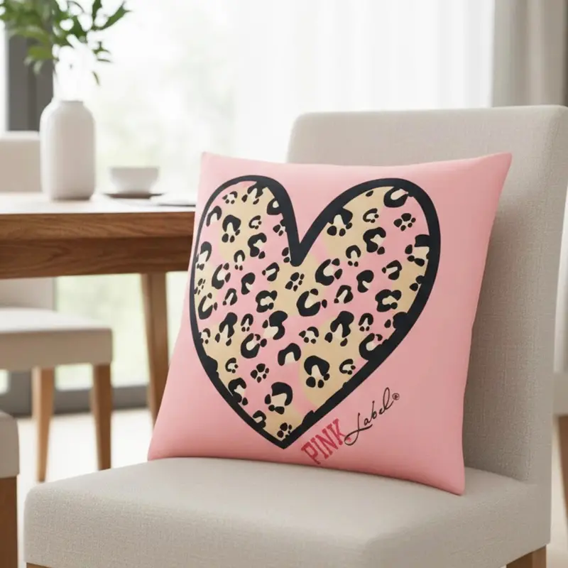 Cojín, Pink Label, Corazón 2