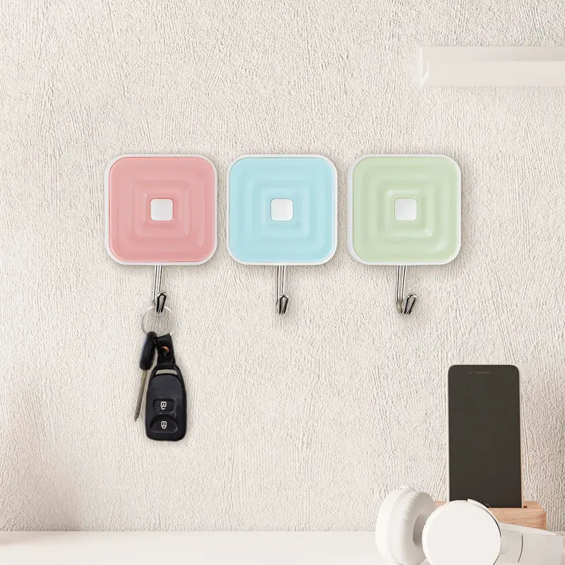 Colgadores Metálicos Autoadhesivos, Cuadro, Colores 1