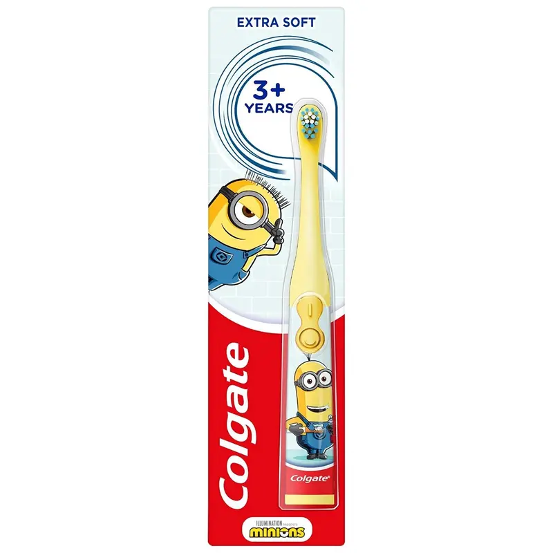 Colgate Minions Extra Soft Battery Toothbrush 3+ Years 1