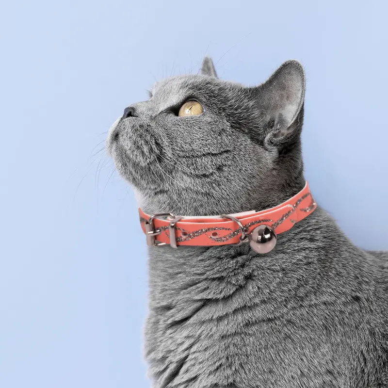 Collar Para Mascota Color Rosa 30Cm 1