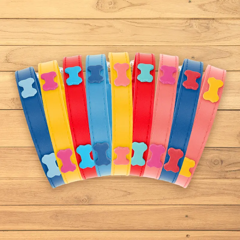 Collar Sintético Con Decoración De Huesitos Para Mascota 2